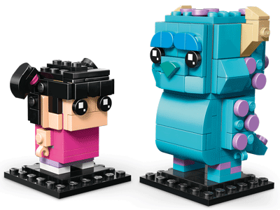LEGO set 40861 Sulley, Mike and Boo Figures