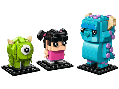 LEGO set 40861 Sulley, Mike and Boo Figures