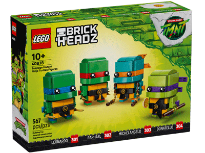 LEGO set 40878 Teenage Mutant Ninja Turtles Figures Box Front