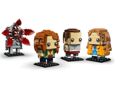 LEGO set 40879 Eleven, Max, Demogorgon and Holly Figures