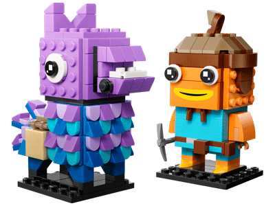 LEGO set 40881 Supply Llama & Fishstick Figures