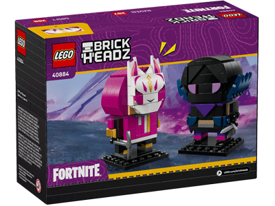 40884-box-back LEGO set 40884 Drift & Raven Figures Box Front