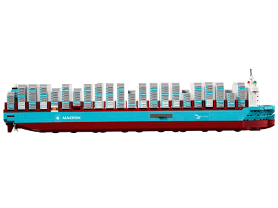 LEGO set 40955 Maersk Dual-Fuel Container Vessel