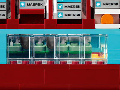 LEGO set 40955 Maersk Dual-Fuel Container Vessel