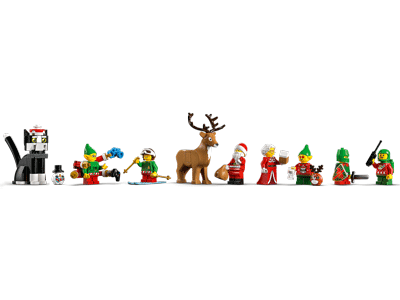 41843-6 LEGO set 41843 Family Christmas Tree Decoration Minifigs