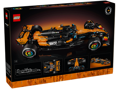 LEGO set 42228 McLaren MCL39 F1 Car Box Back