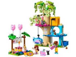 LEGO set 42666 Cat Birthday Party & Tree House
