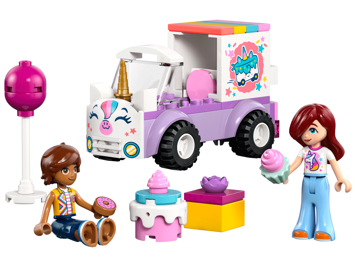 42675 Unicorn Cake Delivery Car