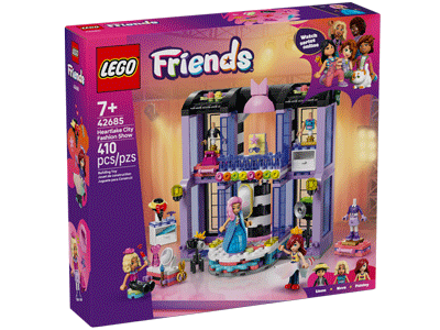 LEGO set 42685 Heartlake City Fashion Show Box Front