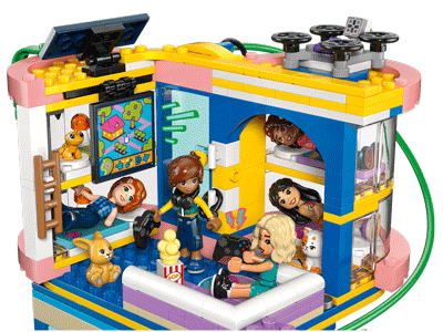 LEGO set 42689 Heartlake City Friends Club House