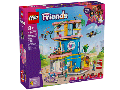 LEGO set 42689 Heartlake City Friends Club House Box Front