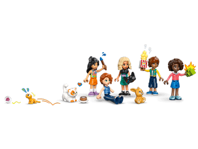 LEGO set 42689 Heartlake City Friends Club House Minidolls