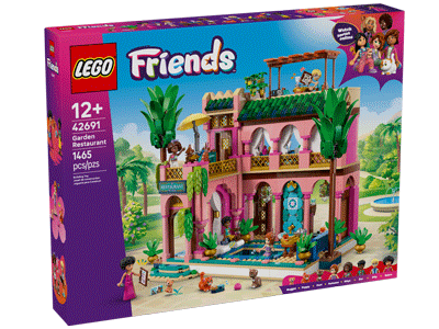 LEGO set 42691 Garden Restaurant Box Front
