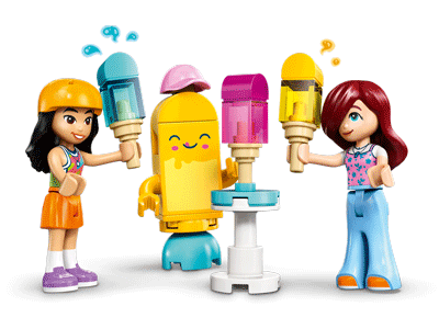 LEGO set 42692 Ice Cream & Balloon Stand