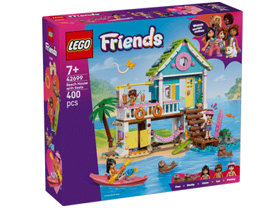LEGO set 42699 Beach House with Seals Box Front