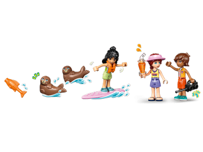 LEGO set 42699 Beach House with Seals Minidolls