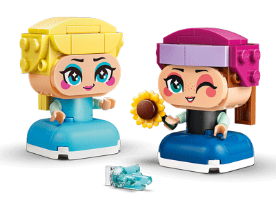 LEGO set 43284 Mini Anna & Elsa