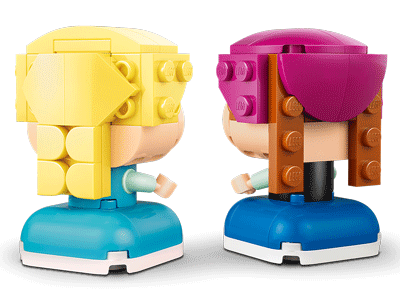 LEGO set 43284 Mini Anna & Elsa