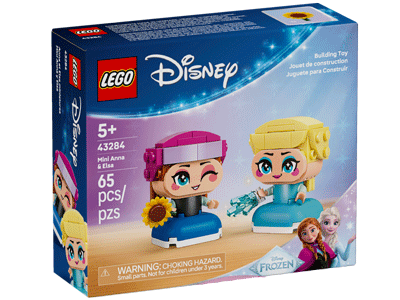 LEGO set 43284 Mini Anna & Elsa Box Front