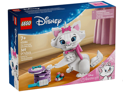 LEGO set 43286 The Aristocats Adorable Marie Box Front