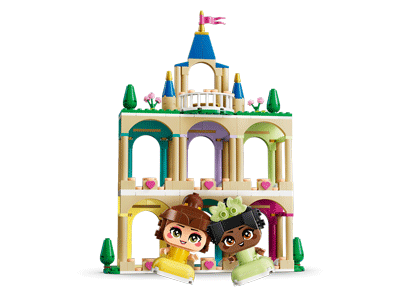 LEGO set 43291 Mini Belle & Tiana with Castle