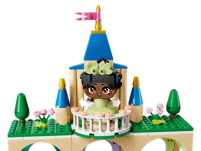 LEGO set 43291 Mini Belle & Tiana with Castle