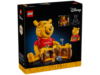 LEGO set 43300 Winnie the Pooh Box Back