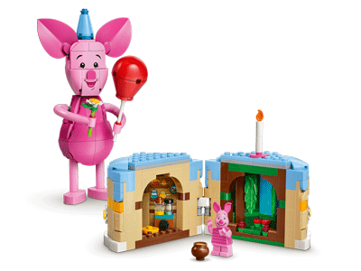 LEGO set 43305 Piglet's Birthday Fun