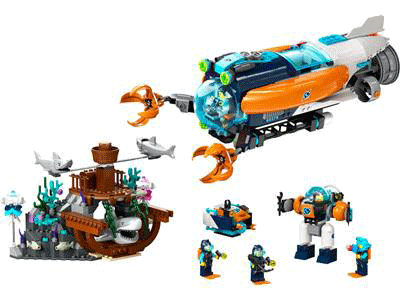 Deep-Sea Explorer Submarine