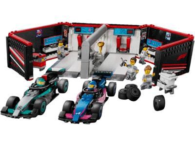 F1® Garage & Mercedes-AMG & Alpine Cars