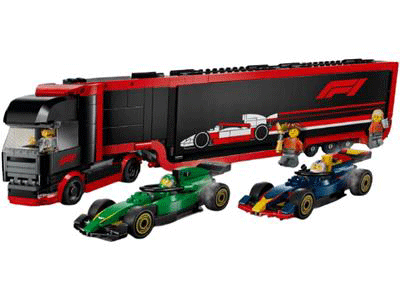 F1® Truck with RB20 & AMR24 F1® Cars