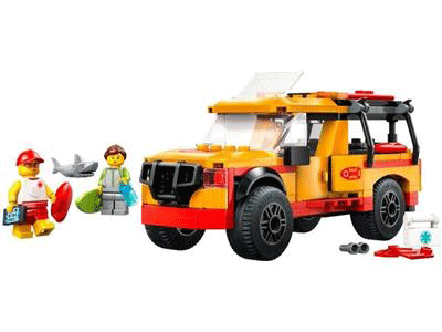Lifeguard Beach Rescue Truck