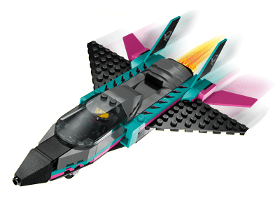 LEGO set 60489 Jet vs. Car