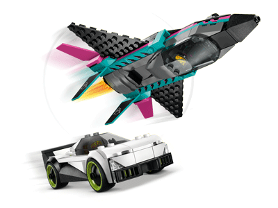 LEGO set 60489 Jet vs. Car