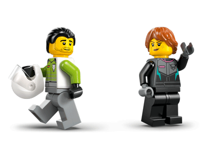 LEGO set 60489 Jet vs. Car Minifigs