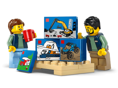 LEGO set 60500 The LEGO Van