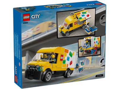 LEGO set 60500 The LEGO Van Box Back