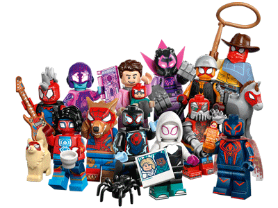 71050 Spider-Man: Across the Spider-Verse Collectible Minifigs