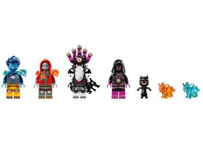 LEGO set 71514 Dino Jet Minifigs