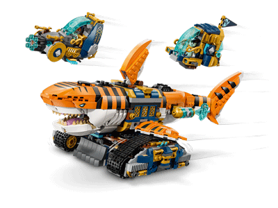 LEGO set 71515 Tiger Shark Tank