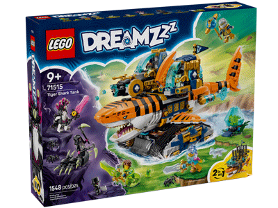 LEGO set 71515 Tiger Shark Tank Box Front