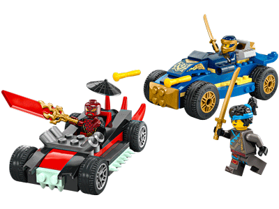 LEGO set 71840 Rogue vs. Drix Race Car Duel