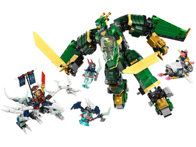 LEGO set 71845 Lloyd’s Jet Mech