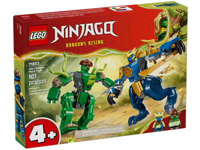 LEGO set 71853 Jay's Dragon Mech Fight Box Front