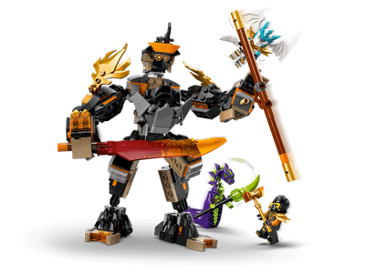 LEGO set 71854 Cole's Mission Mech & Dragon Zane