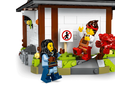 LEGO set 71858 Four Weapons Blacksmith 15th Anniversary