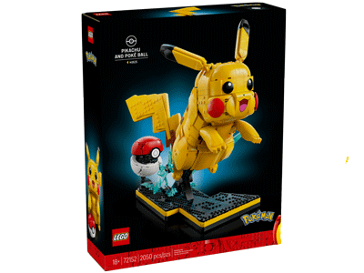 LEGO set 72152 Pikachu and Poké Ball Box Front