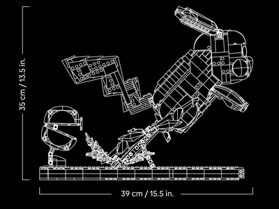 LEGO set 72152 Pikachu and Poké Ball Dimensions