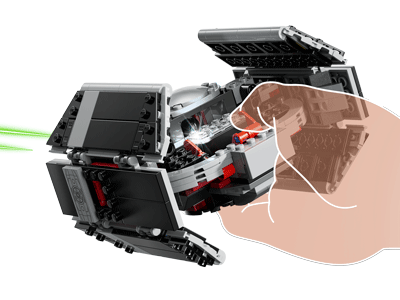 LEGO set 75421 SMART Play: Darth Vader's TIE Fighter
