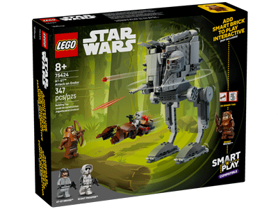 LEGO set 75424 SMART Play: AT-ST Attack on Endor Box Front